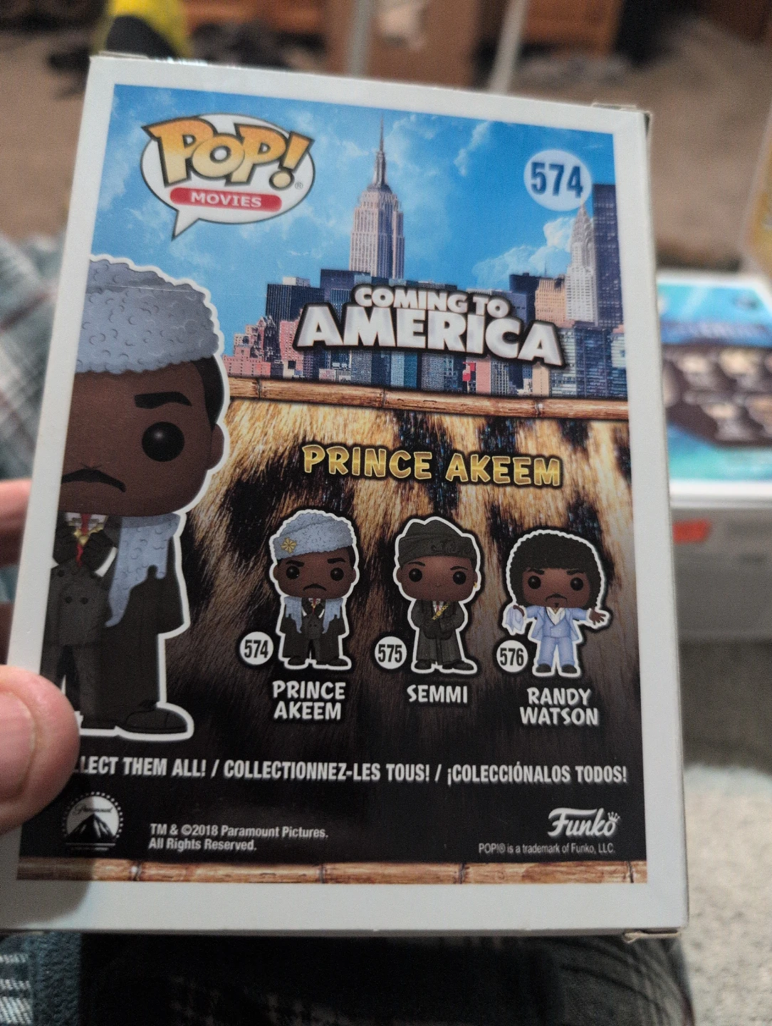 Funko Pop! Movies Coming to America Prince Akeem #574 Vinyl - photo 2