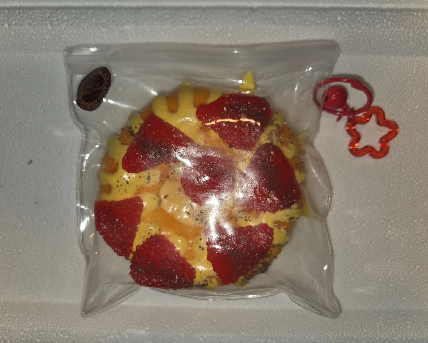 Dessert Scented Sticky Squishy with Keychain