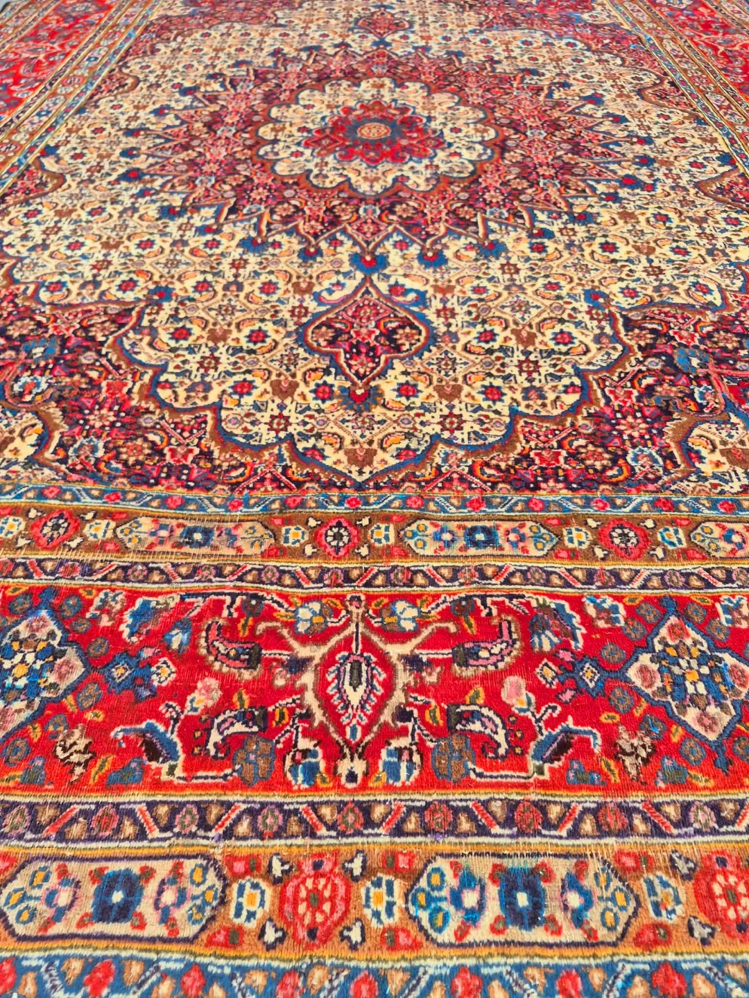 Hand Woven Large Persian Carpet Area Rug From Iran - photo 3