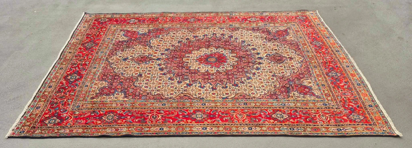Hand Woven Large Persian Carpet Area Rug From Iran - photo 4