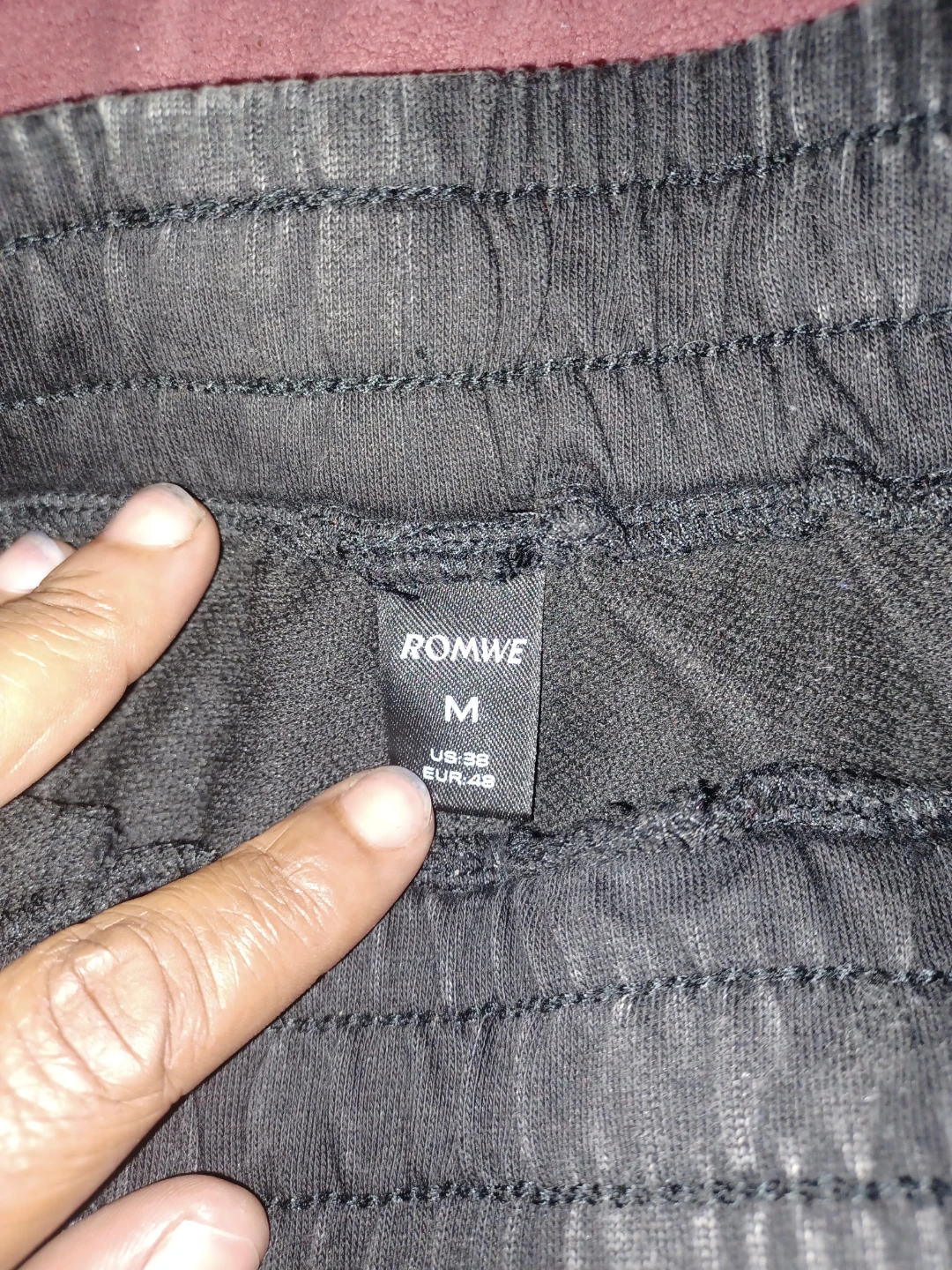Romwe Black Star Print Shorts Size M - photo 3