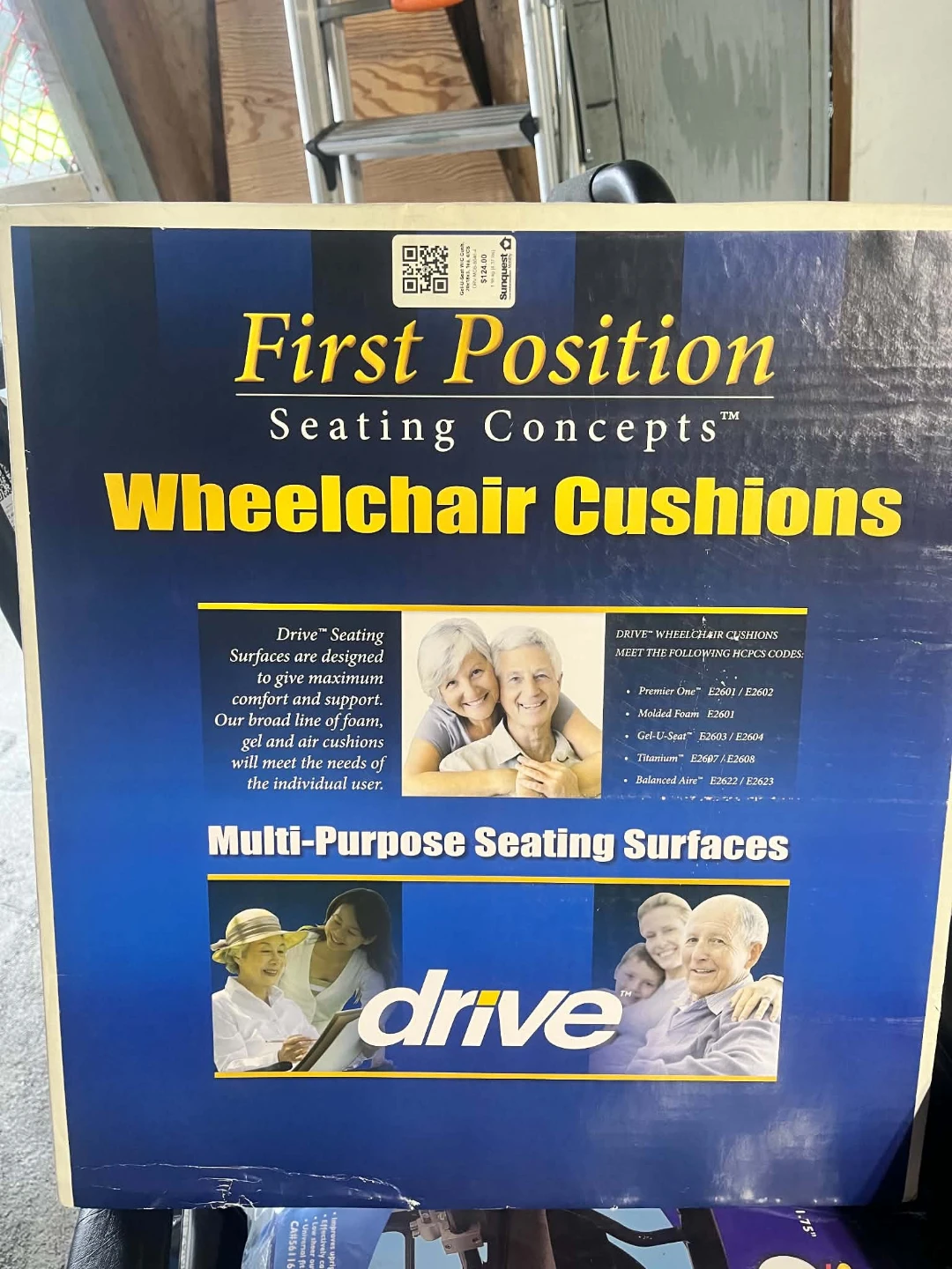 Tilt wheelchair with new cushions - photo 3