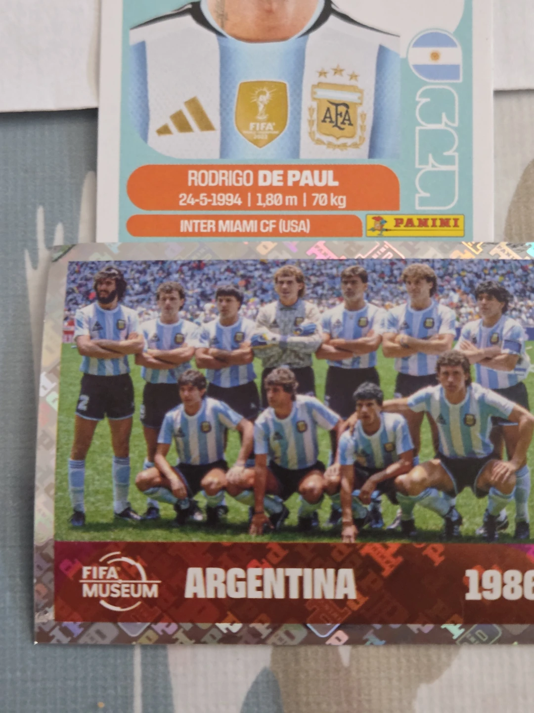 Panini FIFA World Cup Stickers - Argentina Players - photo 4