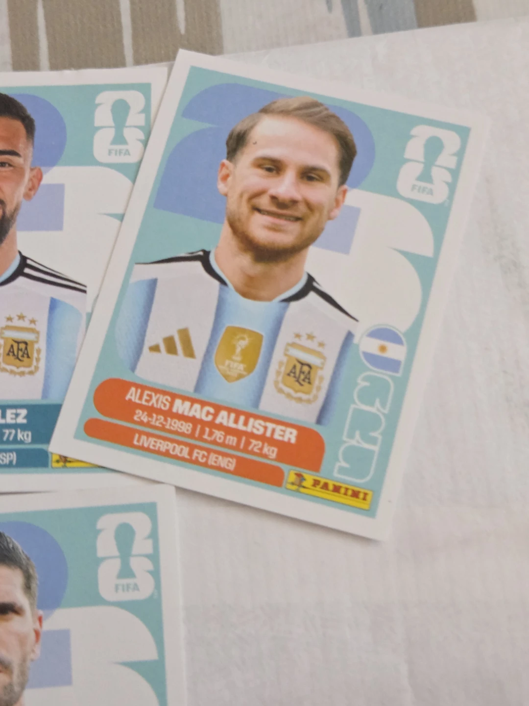 Panini FIFA World Cup Stickers - Argentina Players - photo 5