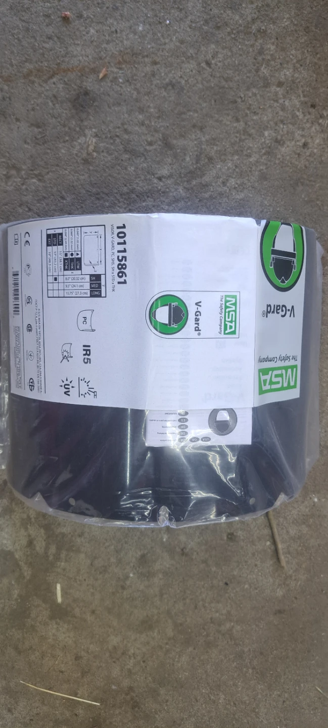 MSA V-Gard Hard Hat Face Shield