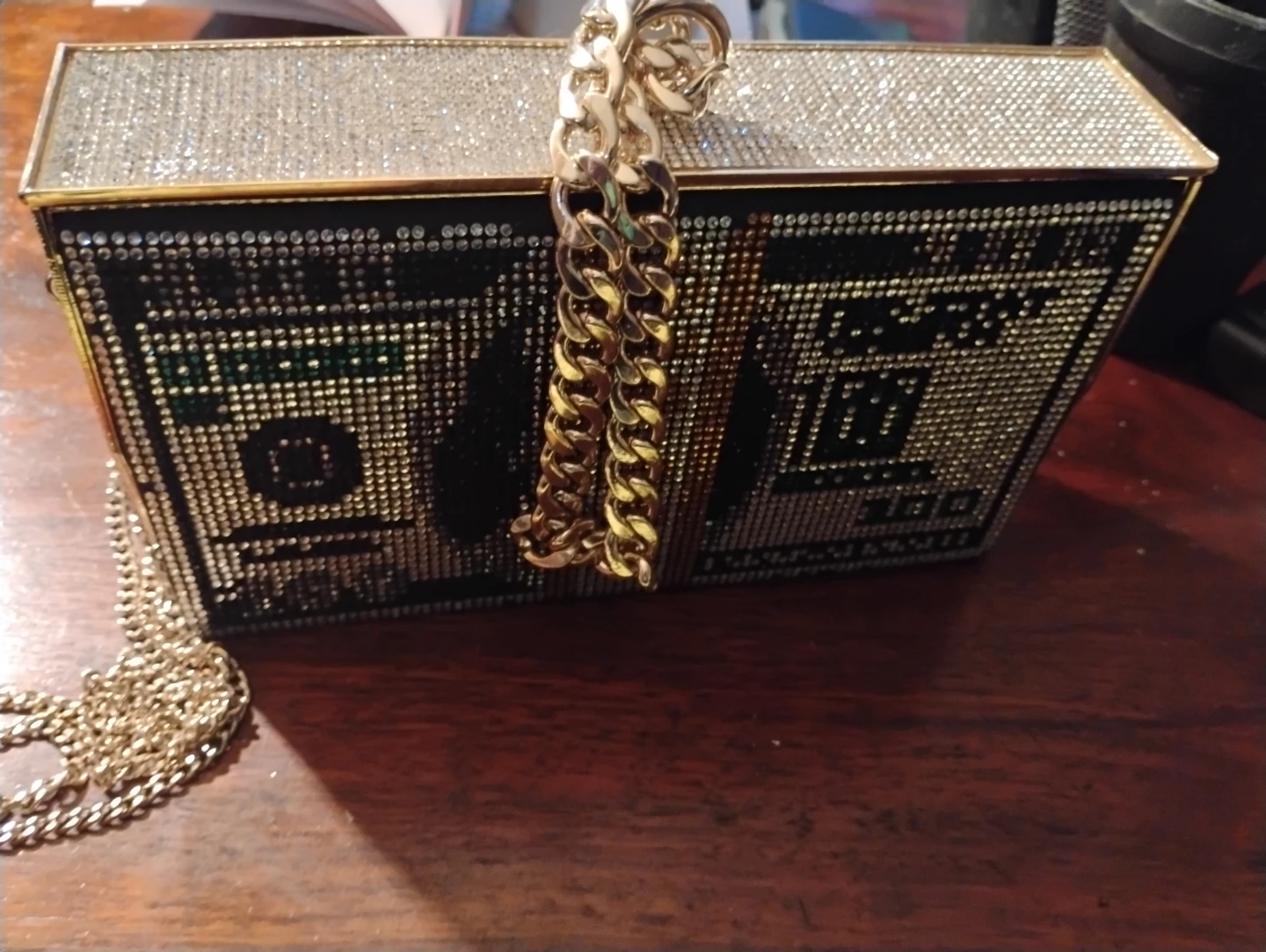 AKIRA Money Clutch Purse with Chain Strap - photo 2
