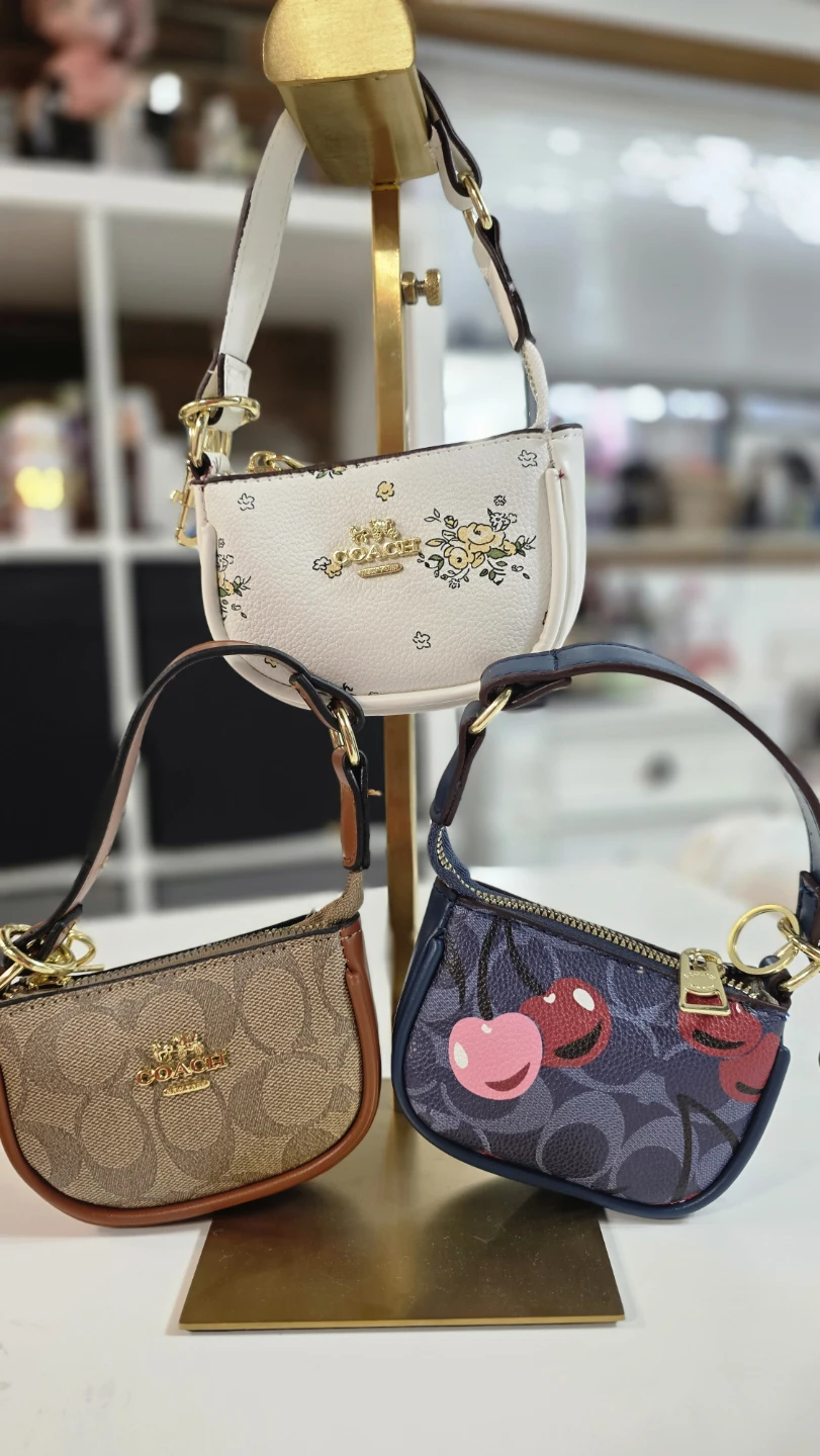 Coach Mini Bags - Set of 3