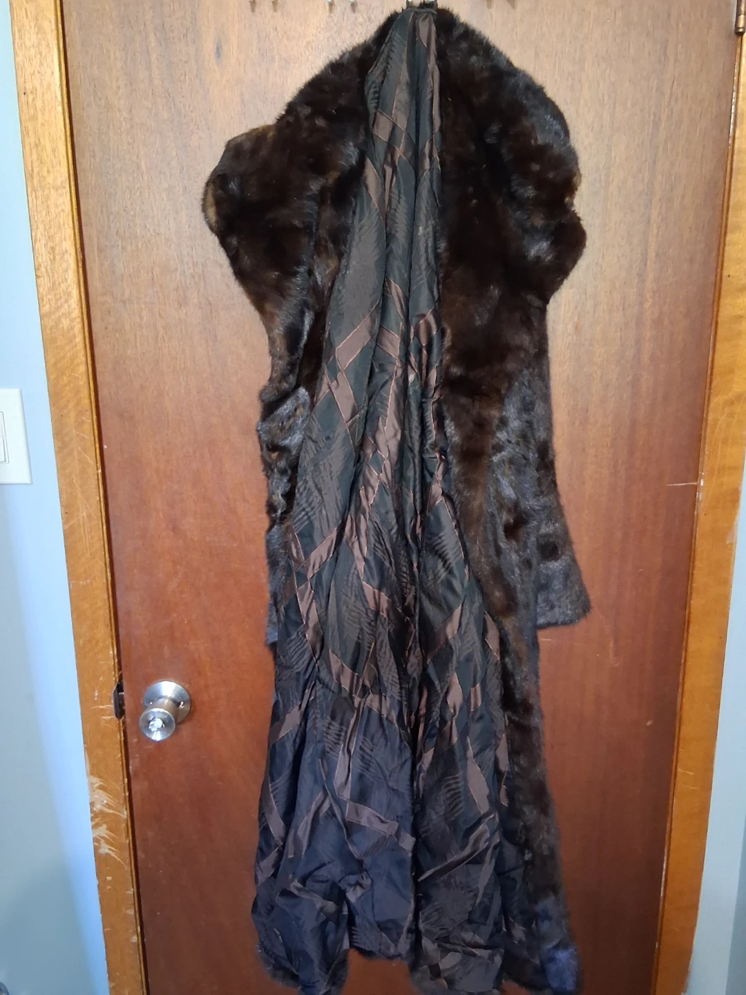 Dark Brown Fur Jacket