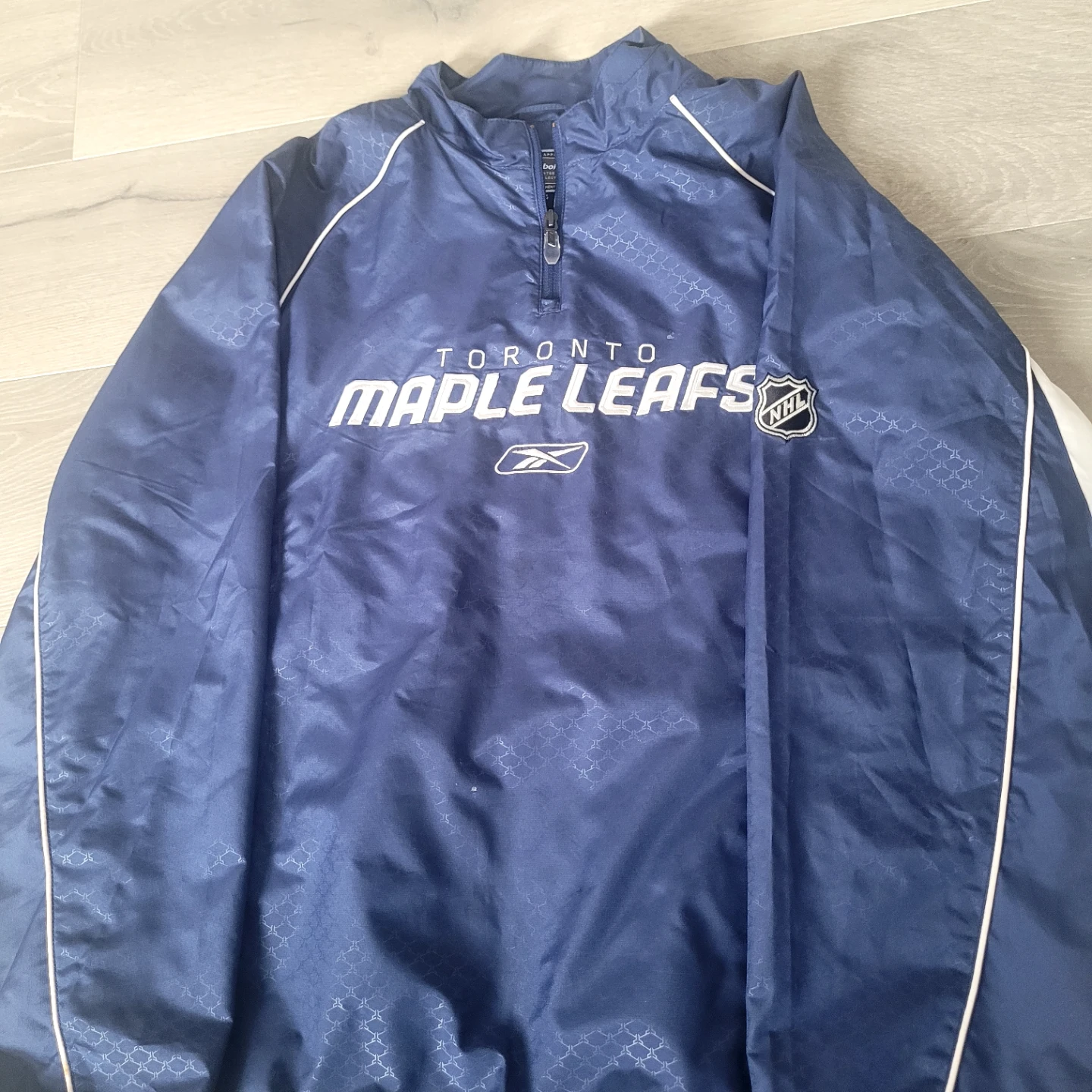 Reebok Toronto Maple Leafs Quarter Zip Pullover Jacket L - photo 4