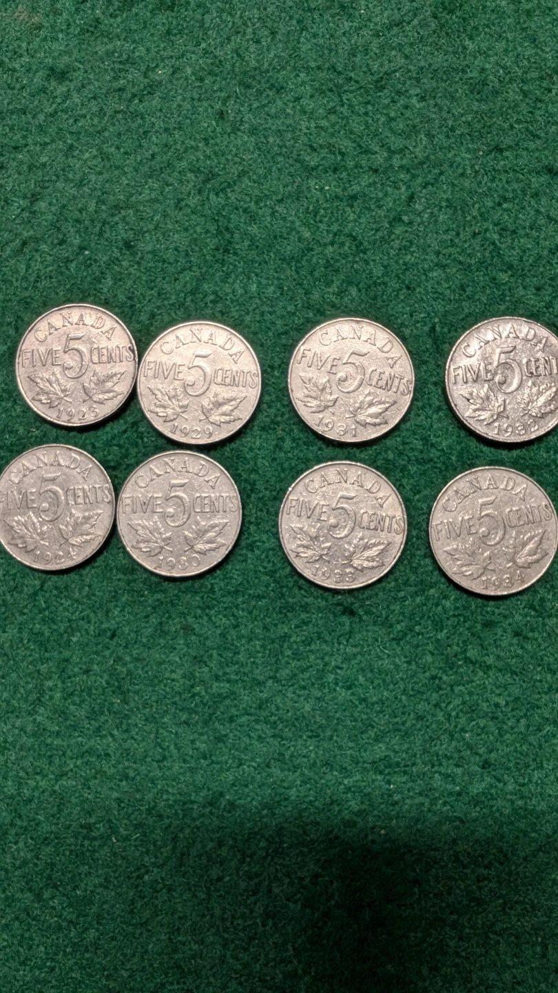 Collection of Canadian Nickels - photo 2