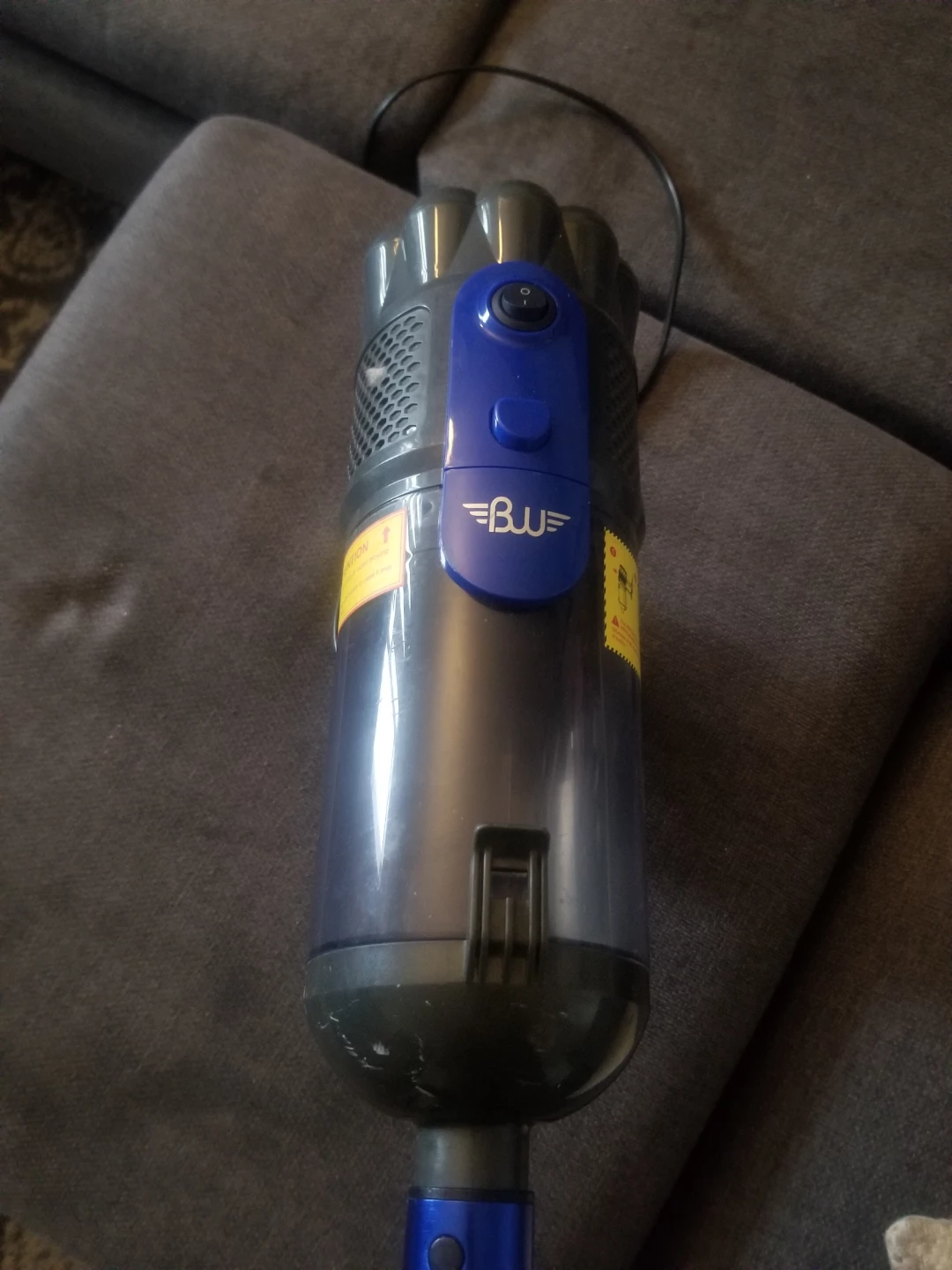 BW Handheld Vacuum Cleaner with Blue Extension Tube