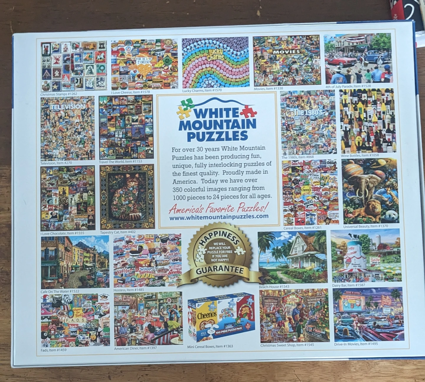 White Mountain Puzzles Movies 1000 Piece Jigsaw Puzzle - photo 2