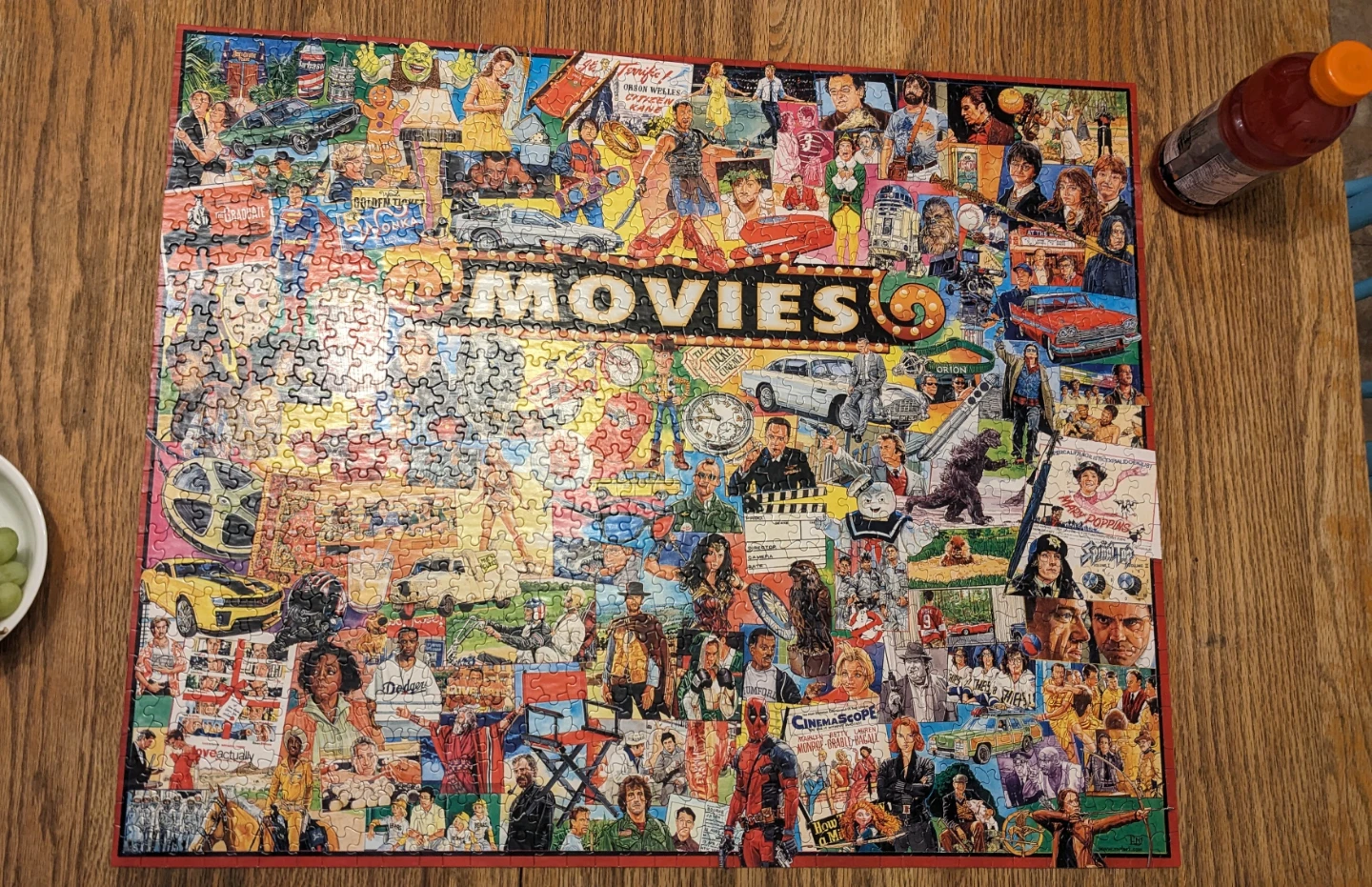 White Mountain Puzzles Movies 1000 Piece Jigsaw Puzzle - photo 4