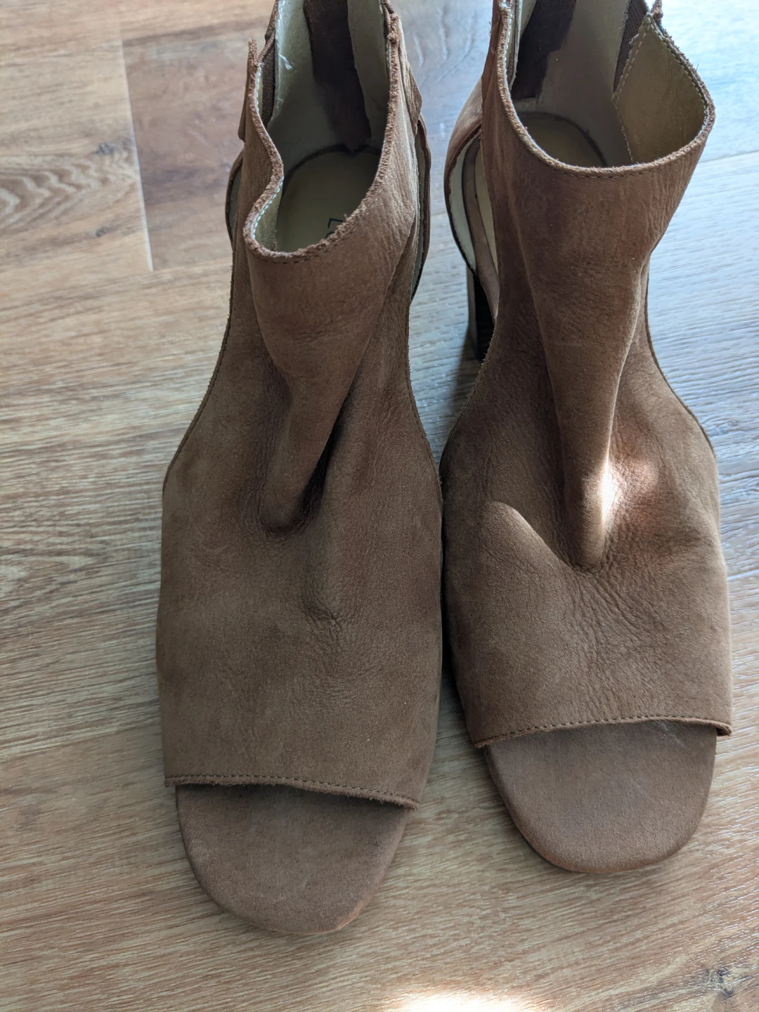Lucky Brand Brown Suede Block Heel Sandals – NEW - photo 5