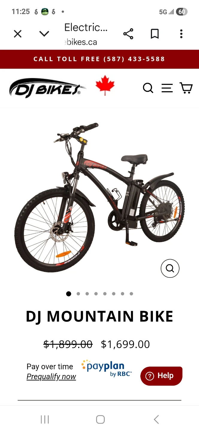 Like new DJ Bikes Mountain E-Bike (ONLY 295 KM ON IT) - photo 2