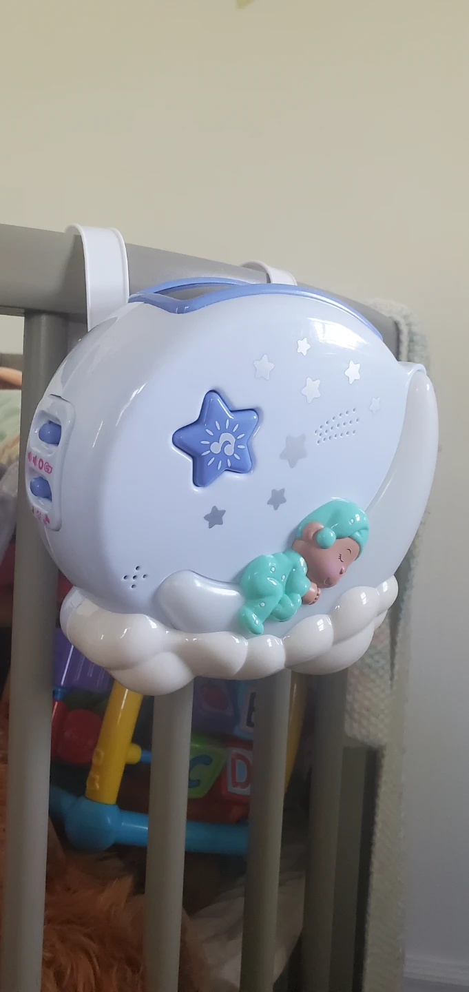 Baby Crib Mobile Music Projector