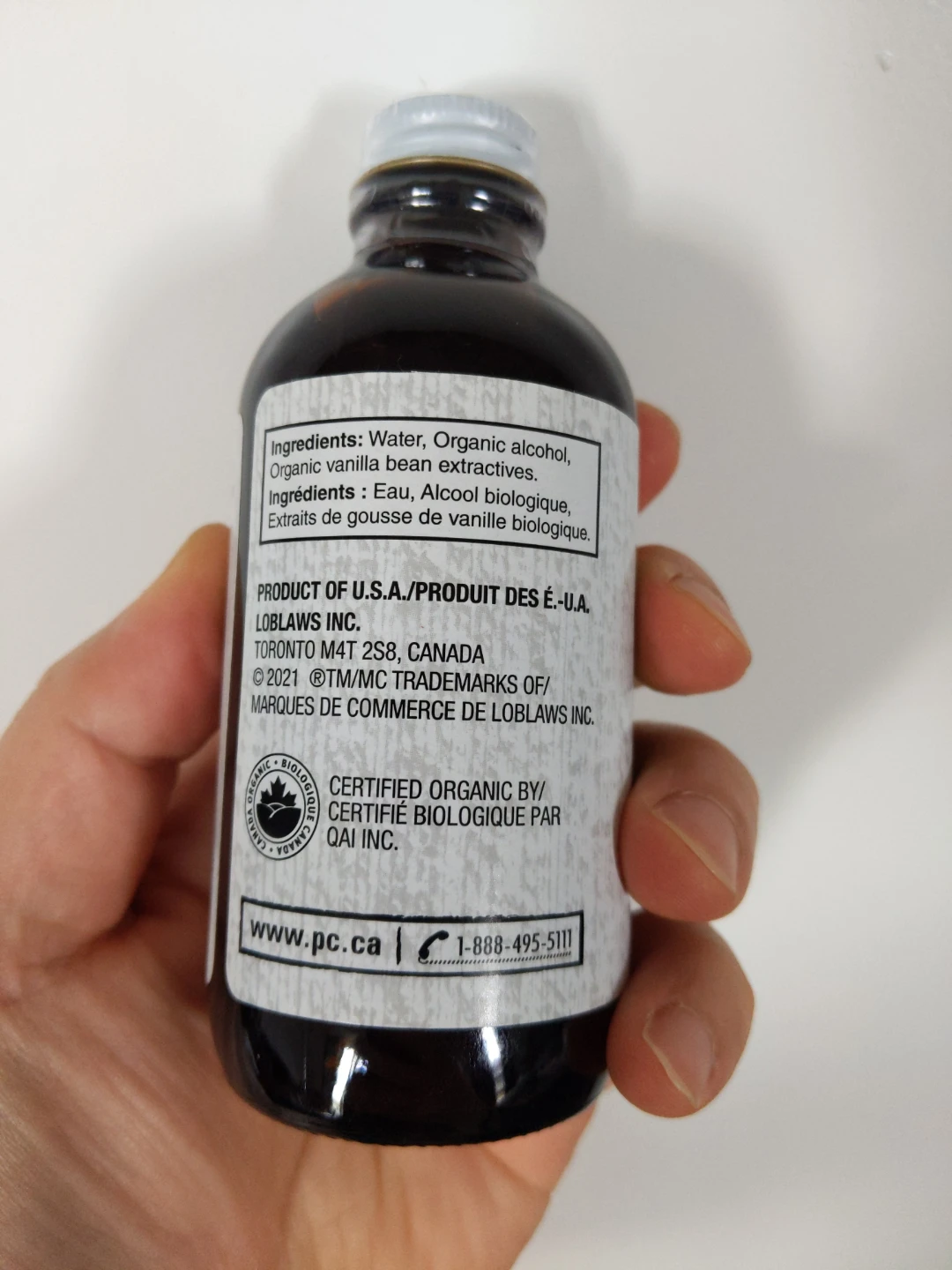 $10 ($18 reg.) PC Organics Pure Vanilla Extract 120 mL - photo 2