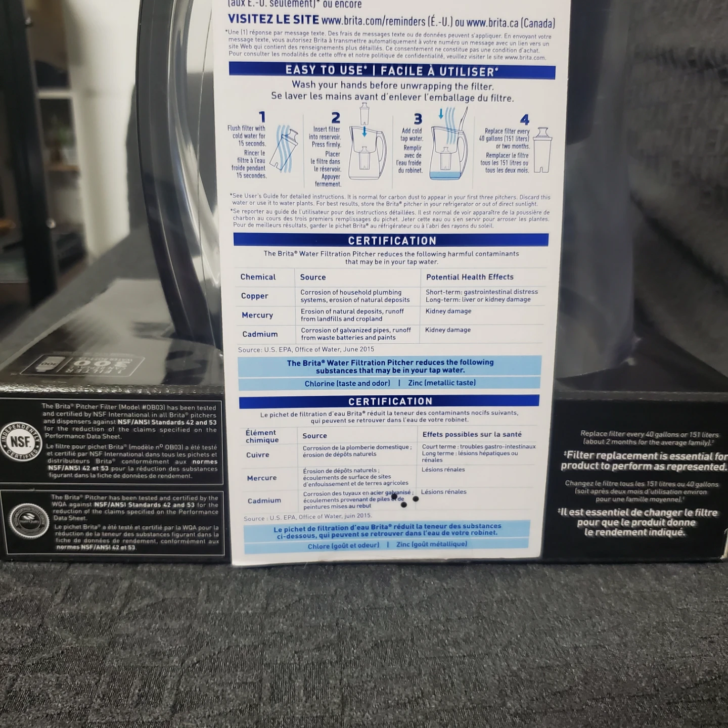 Brita Marina Water Filter Pitcher - photo 2