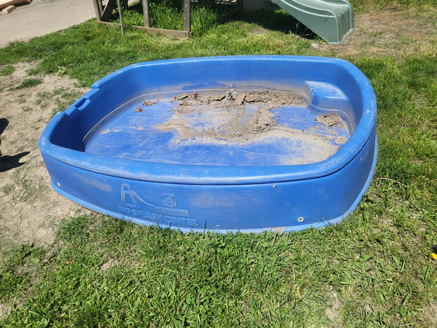 Little Tikes Play Center Blue Plastic Sandbox