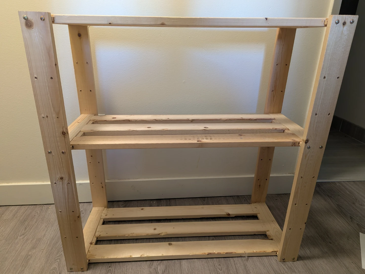 Wooden Storage Shelf - photo 2