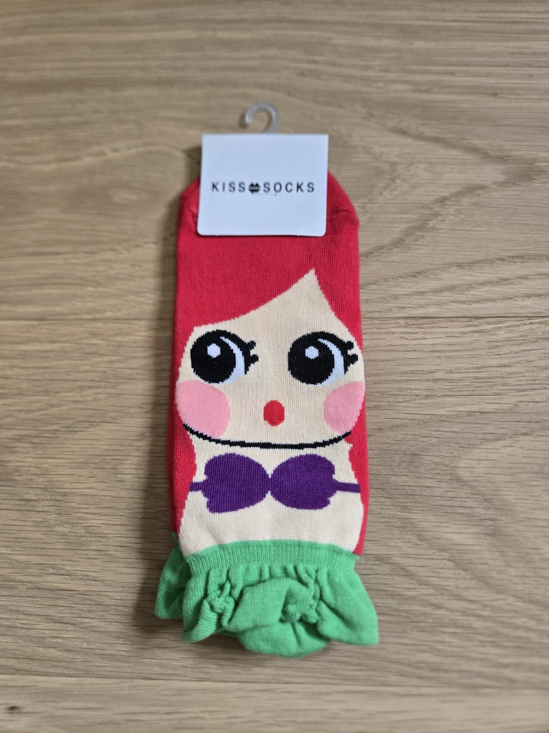 The Little Mermaid Ariel Ankle Socks Made in Korea