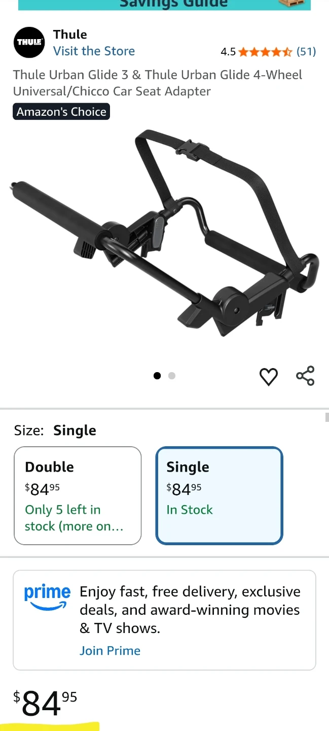 Thule Urban Glide Adapter - photo 5