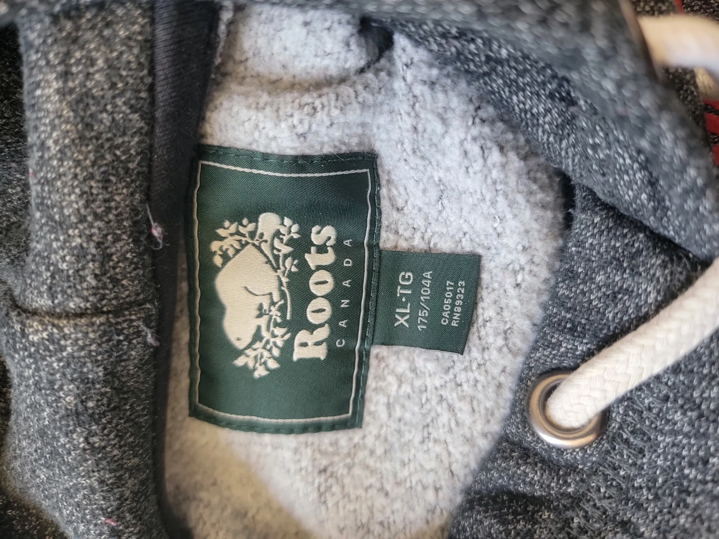 Roots Canada Hooded Sweatshirt XL-TG Grey - photo 2