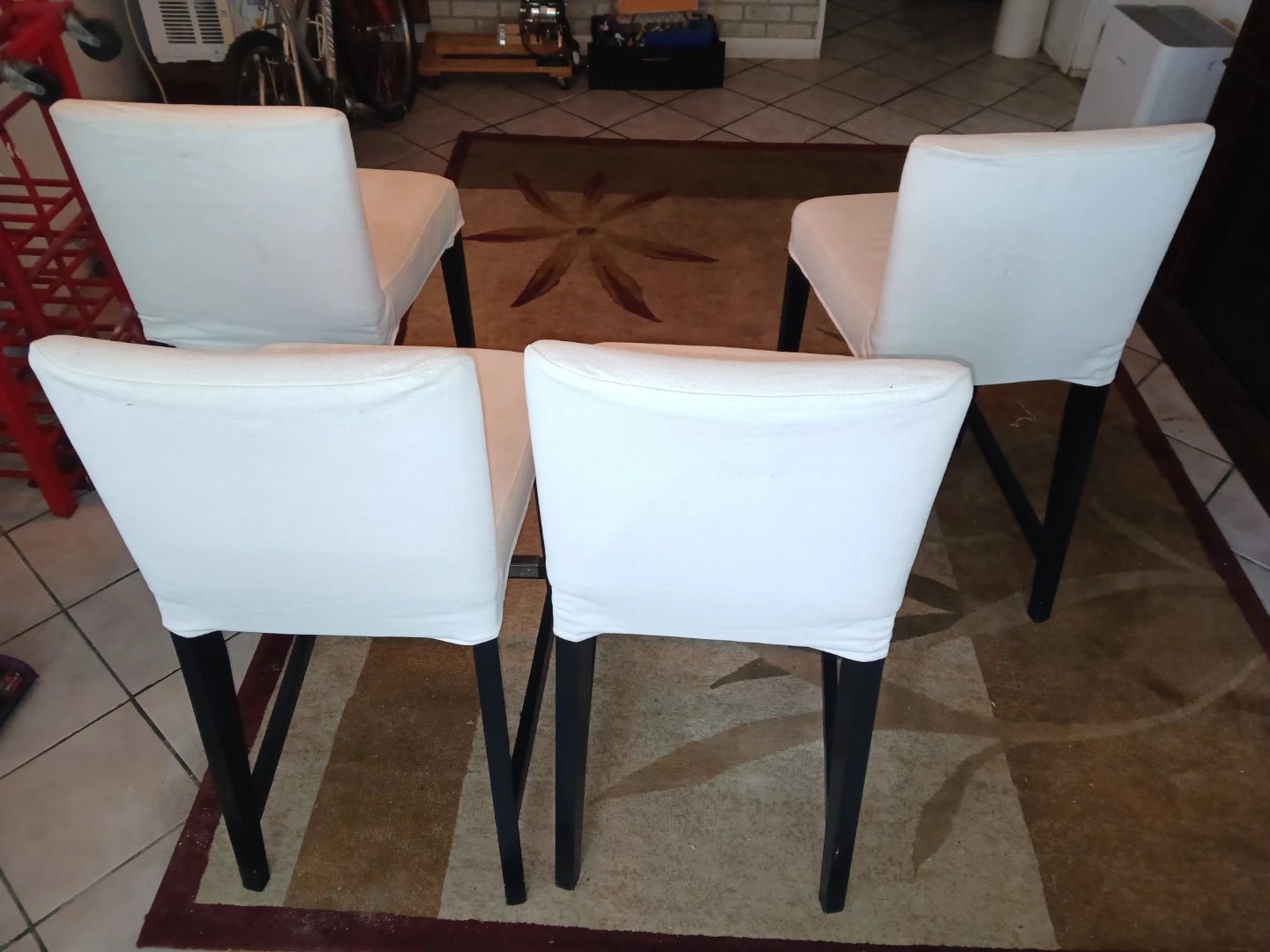 4 tall stools - photo 2