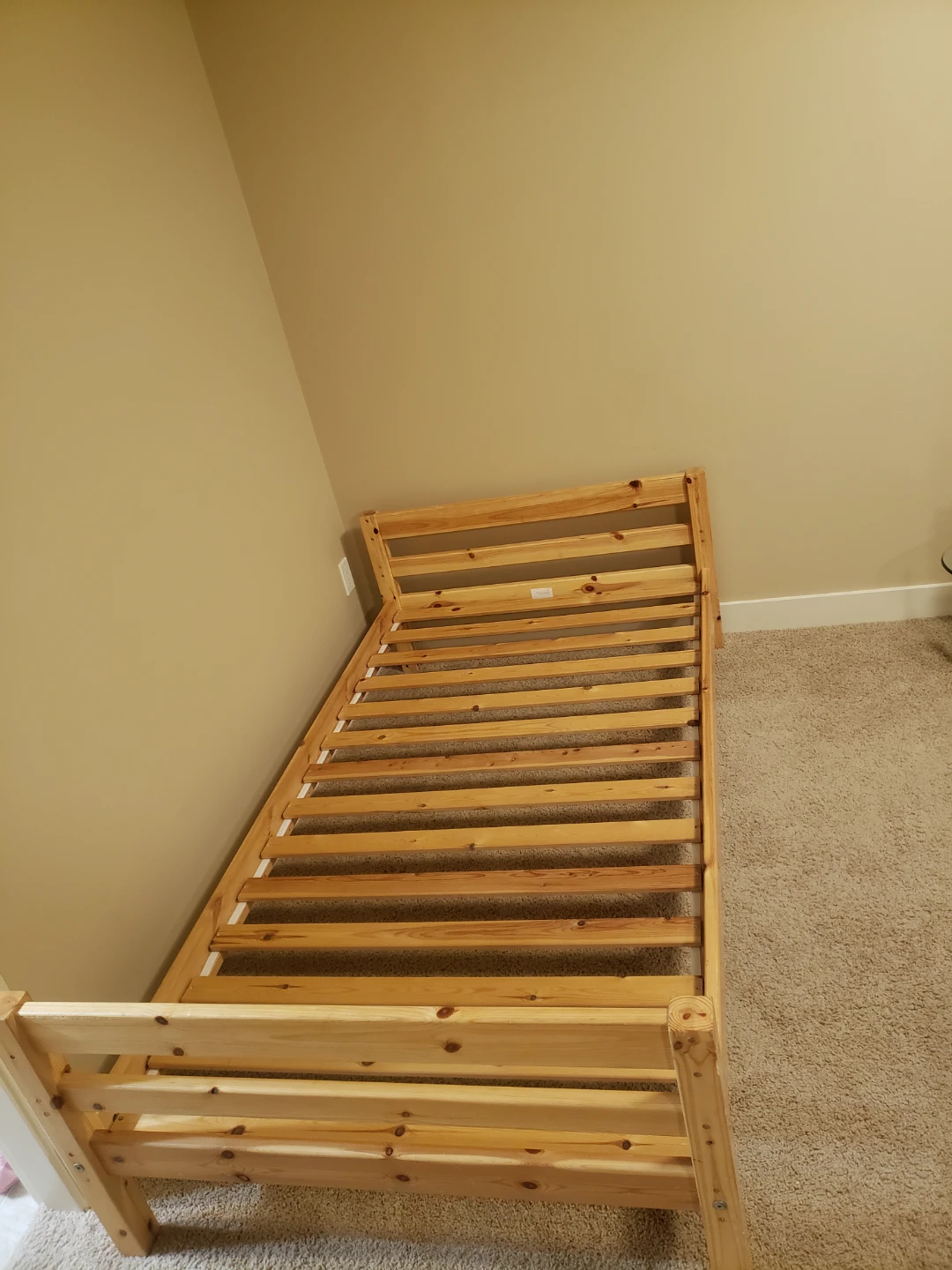 Wooden Twin Bed Frame - photo 2