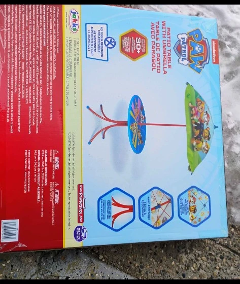 Paw Patrol Patio Table with Umbrella - photo 2