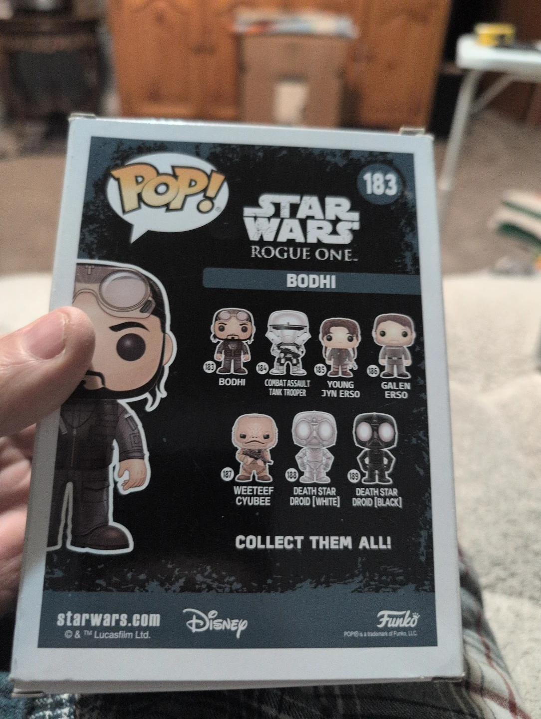 Funko Pop! Star Wars Rogue One Bodhi 183  Convention Exclusive - photo 2