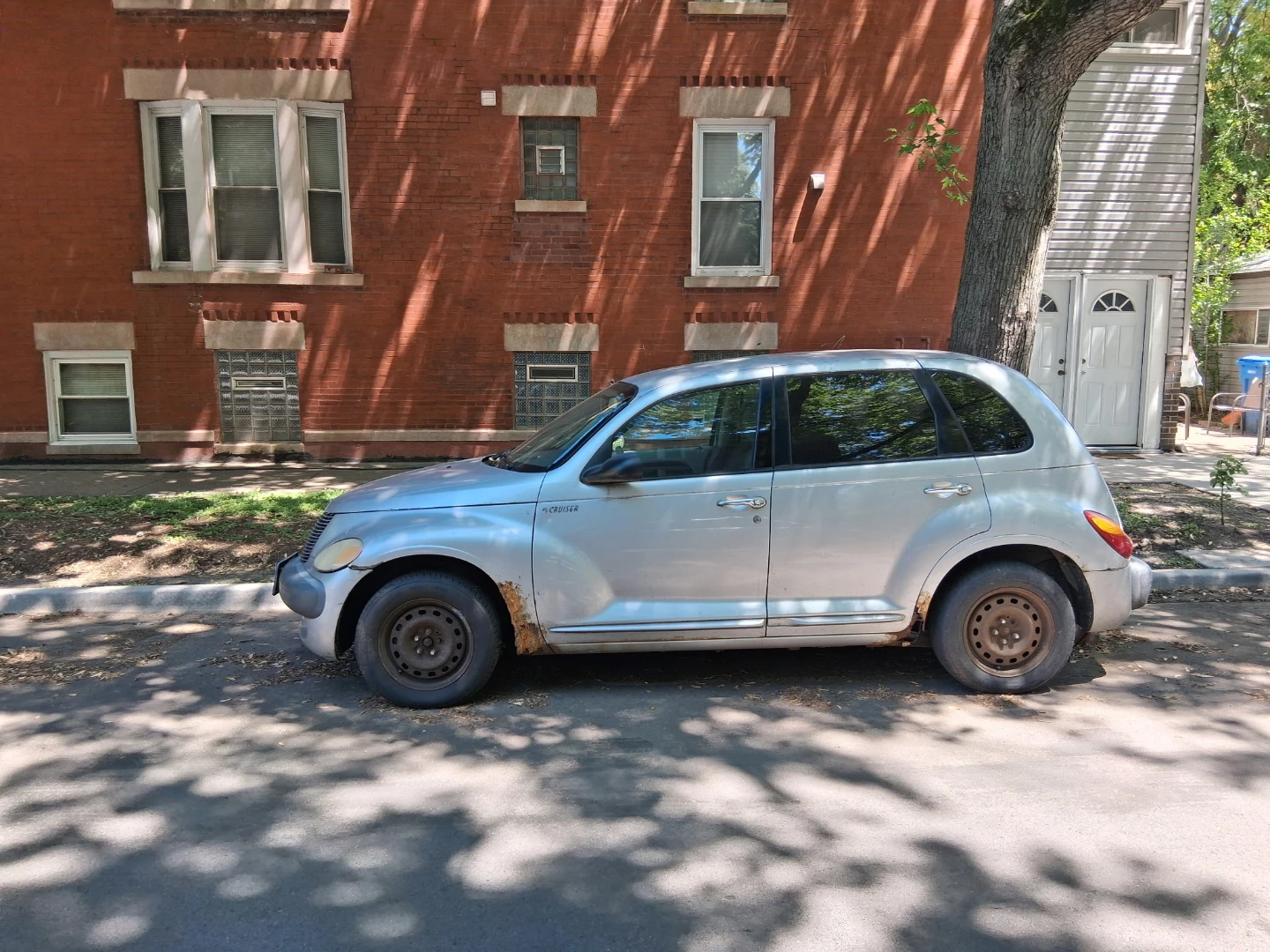 2002 Silver Chrysler PT Cruiser