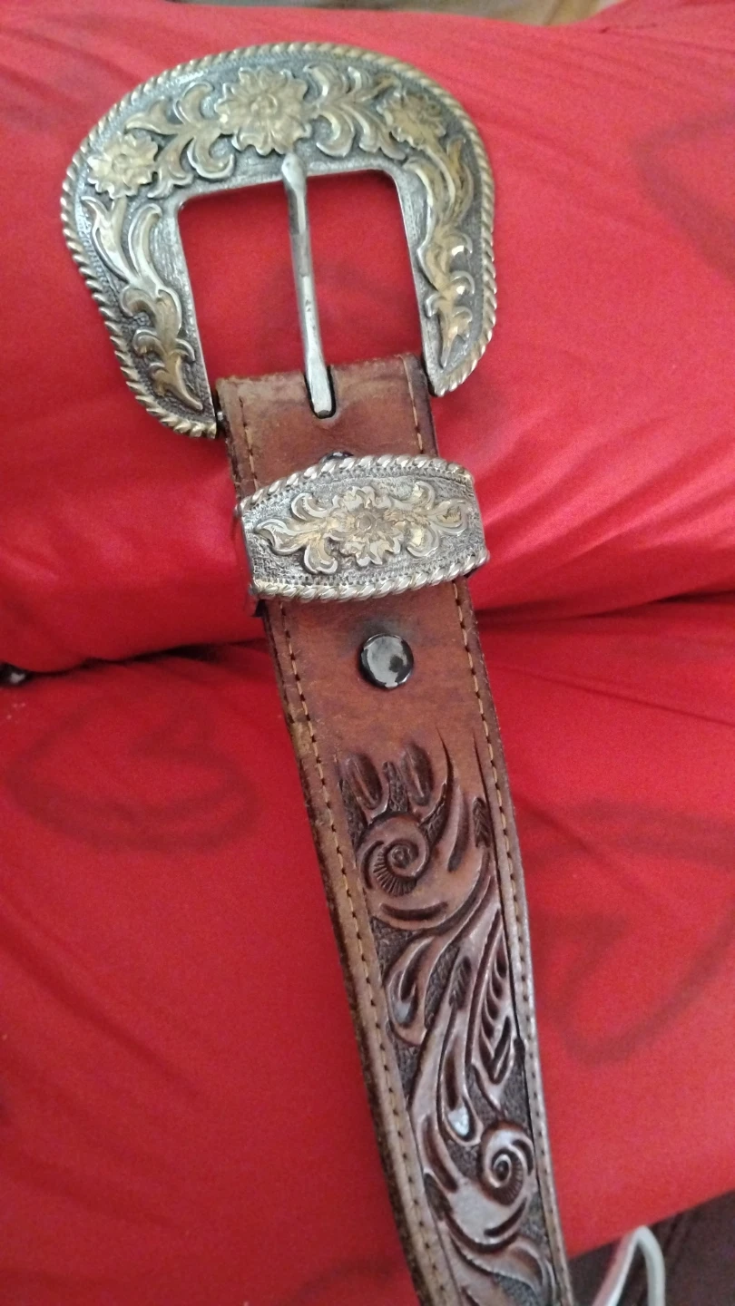Western Style real leather Belt