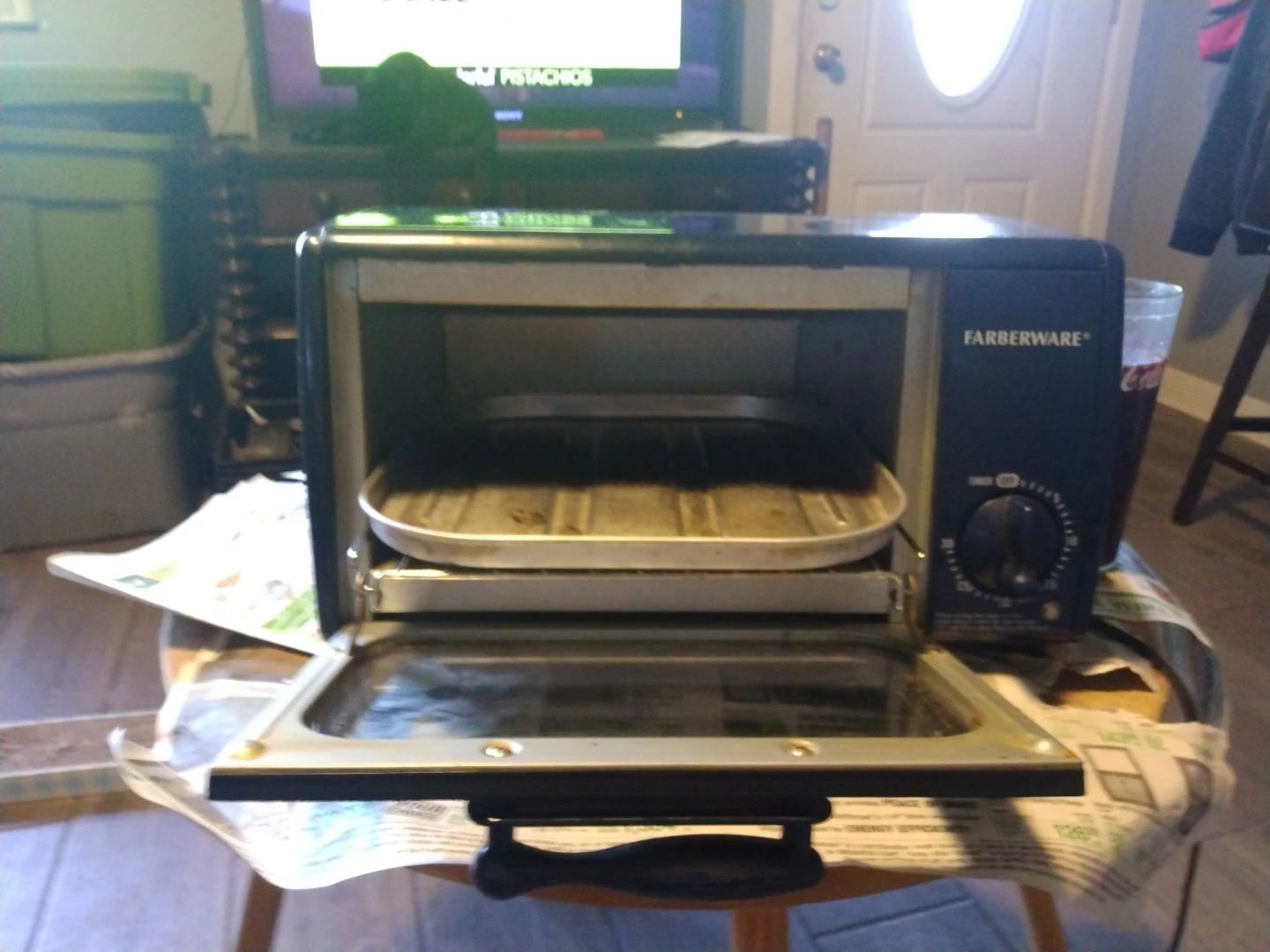 Farberware Blue Toaster Oven. SE Habla Espanol - photo 2