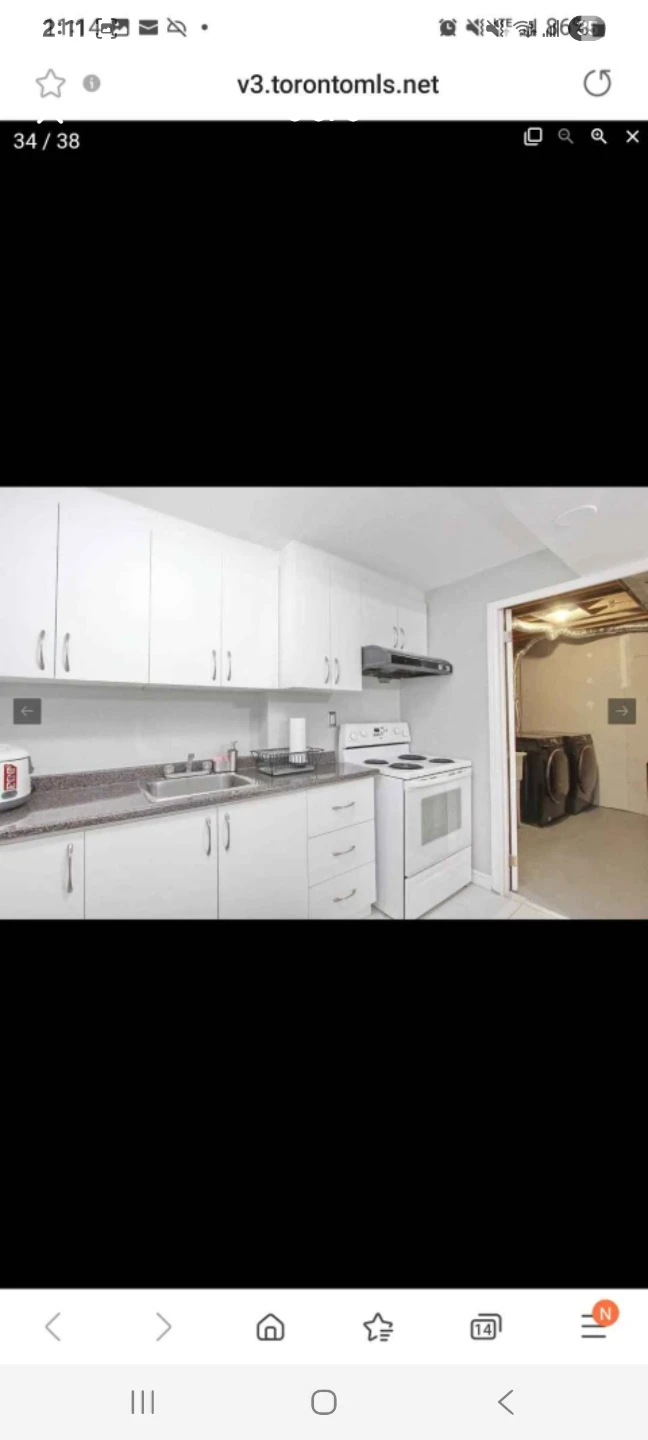 1 bedroom basement for rent