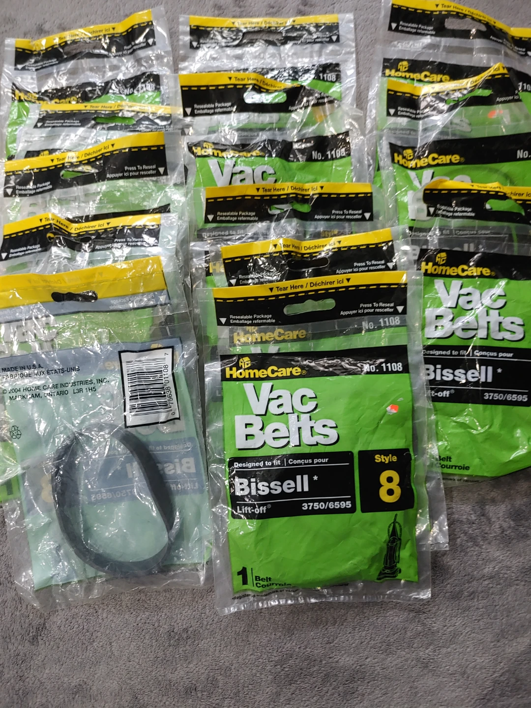Single pack Vac Belts Style 8 - photo 2