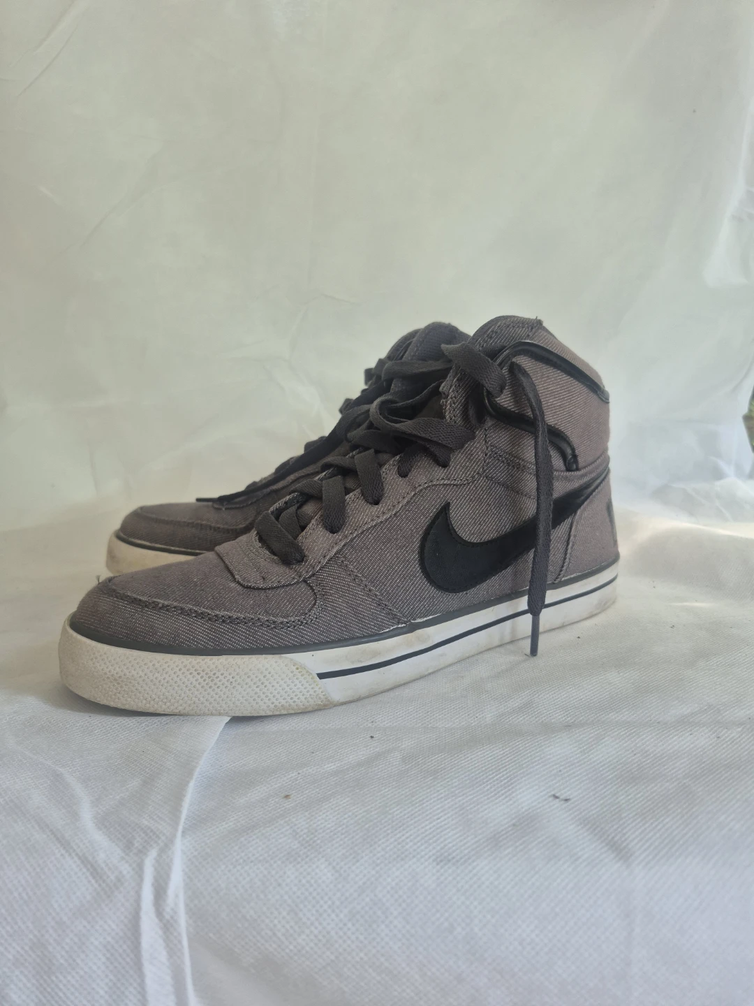 Nike Dunk Big High Canvas Size US 10 Anthracite Gray/Black RARE - photo 5