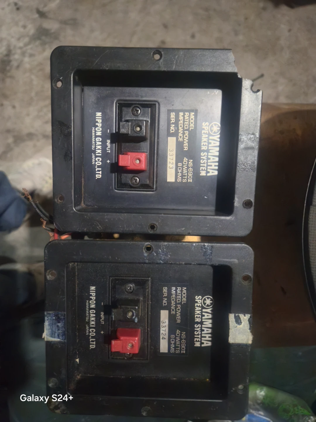 Yamaha Speaker System Components - photo 3