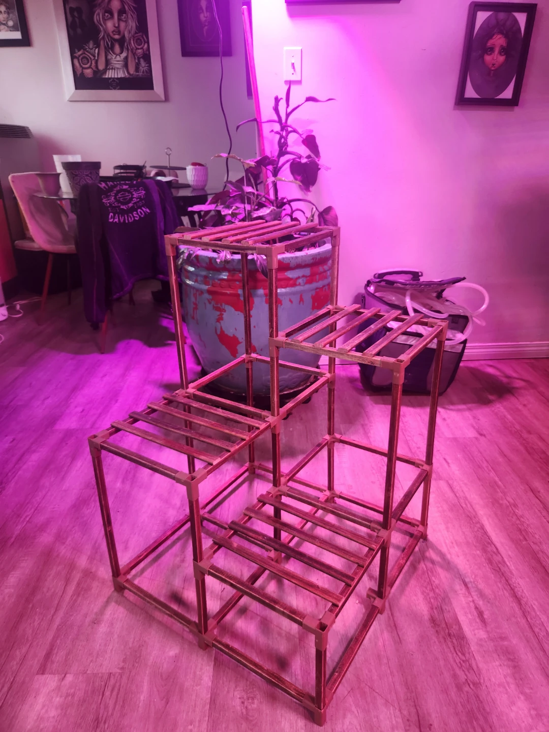 Tiered Plant Stand Display Shelf