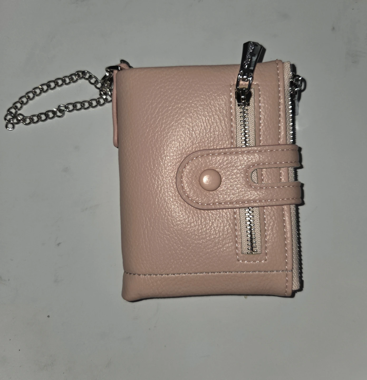Pink Wallet with Chain