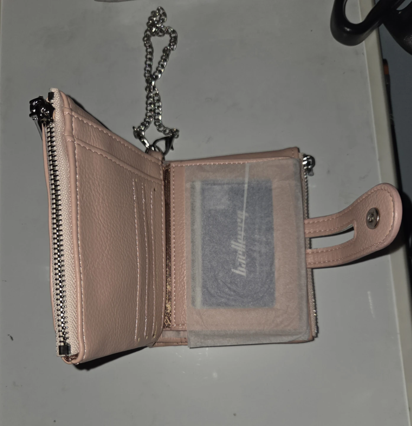 Pink Wallet with Chain - photo 2