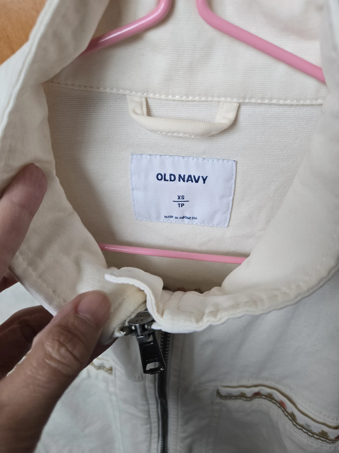 Old Navy Women's Cream Utility Jacket - XS - photo 2