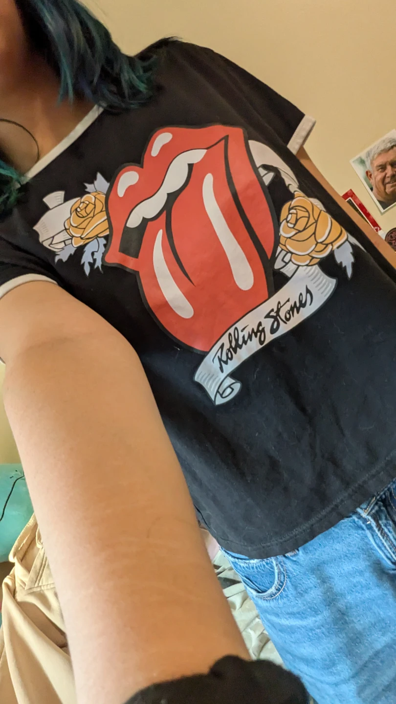 Rolling Stones Black T-Shirt