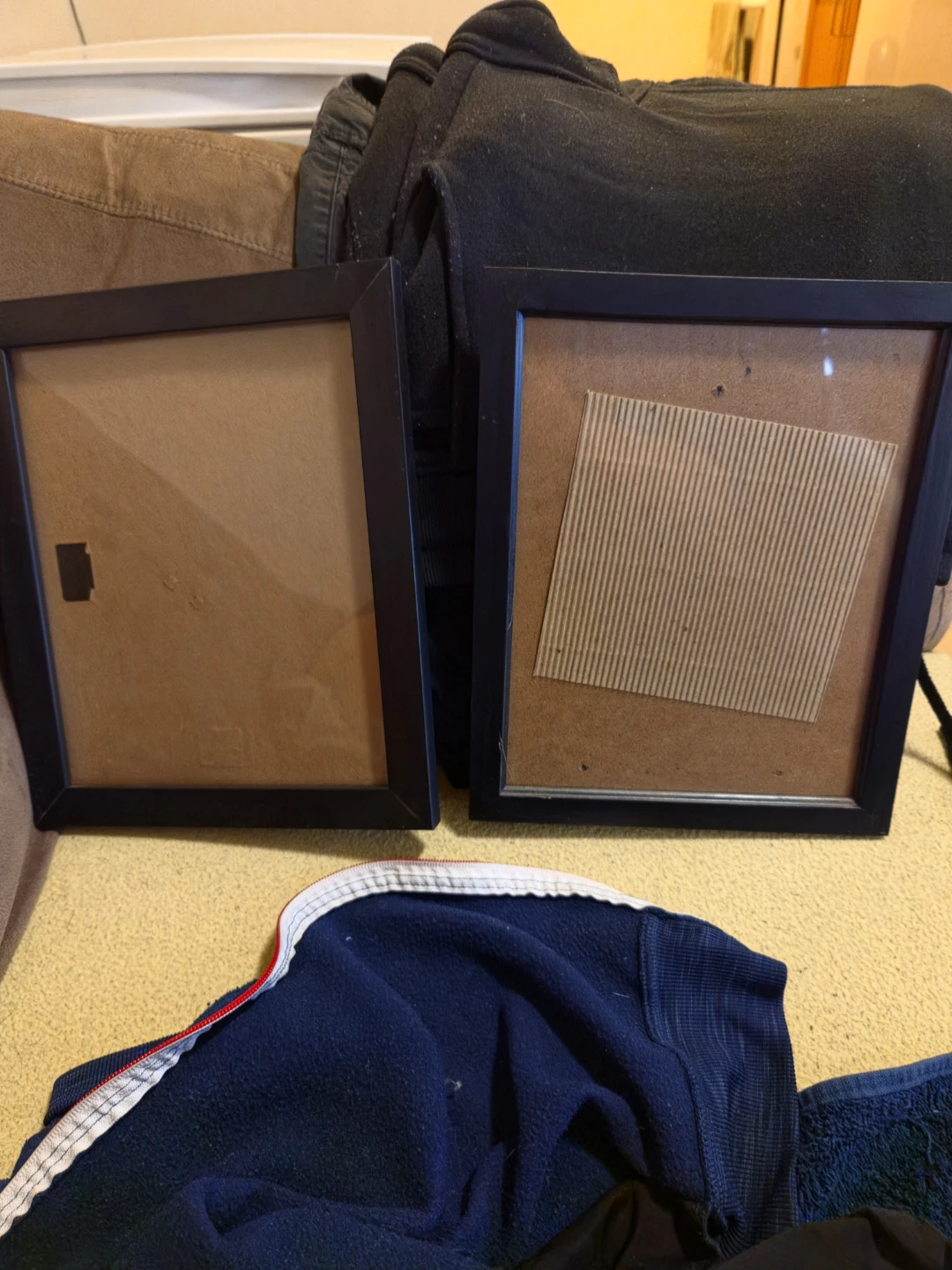 Set of 2 Black Picture Frames
