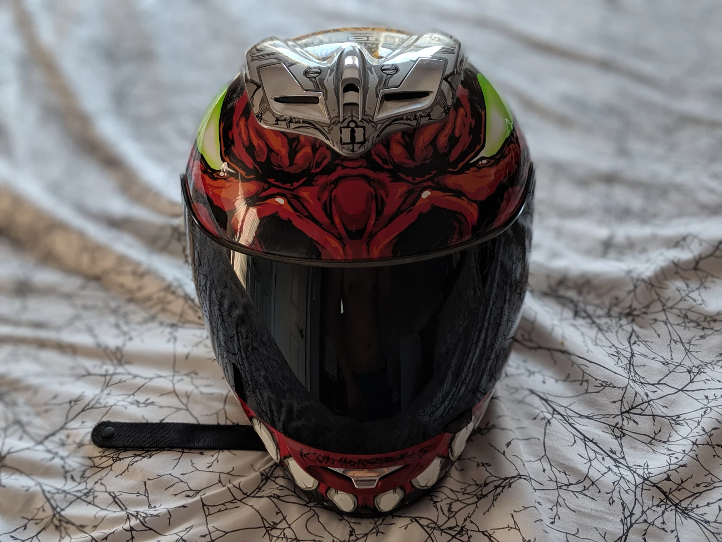 ICON Motorhead Motorcycle Helmet - photo 2