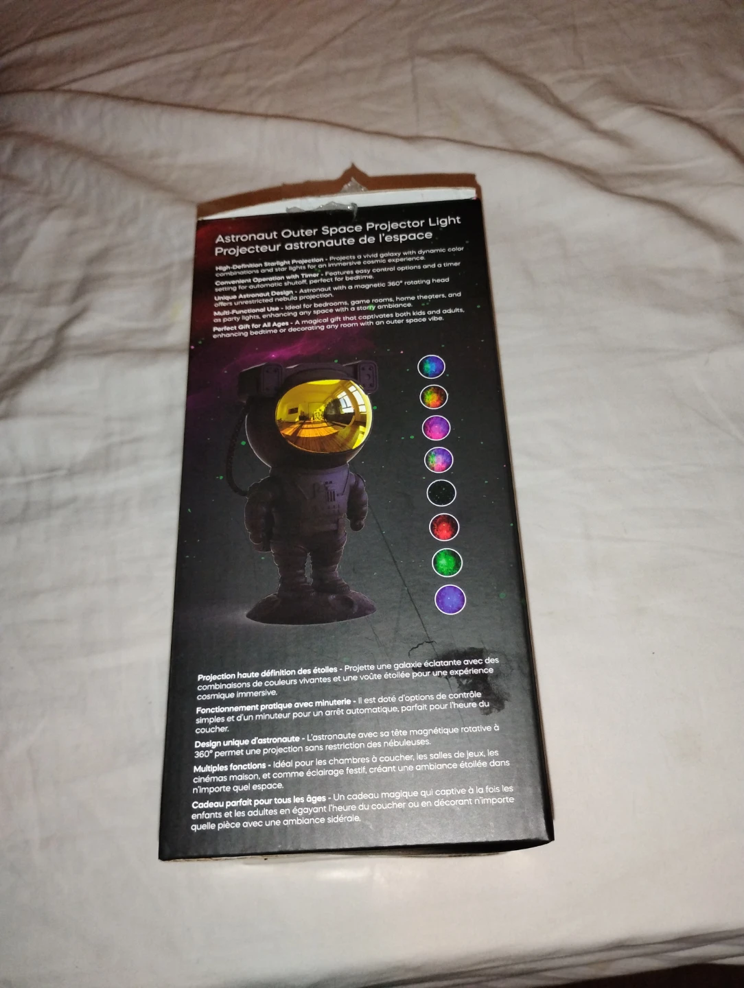 Astronaut outer space projector light - photo 4