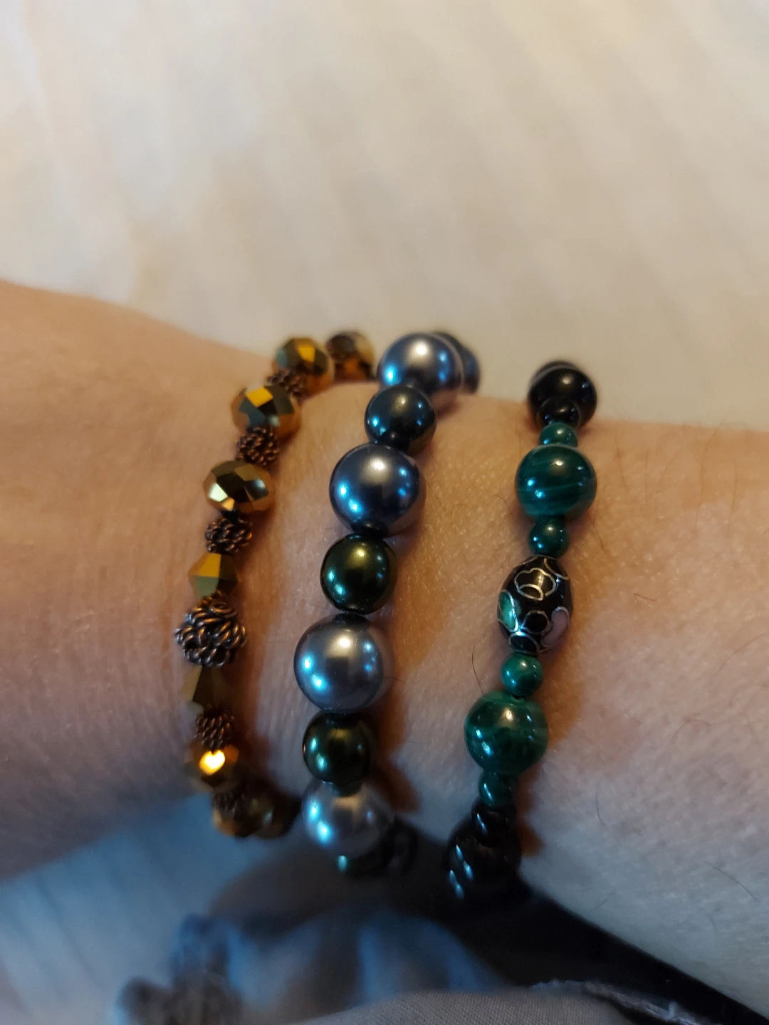 3 Beaded Bracelets