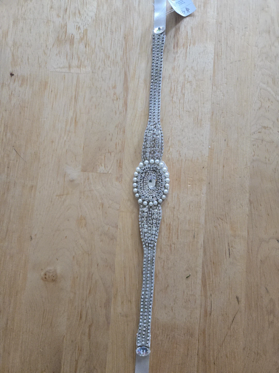 Erika Koesler Rhinestone/Pearl Bridal Belt