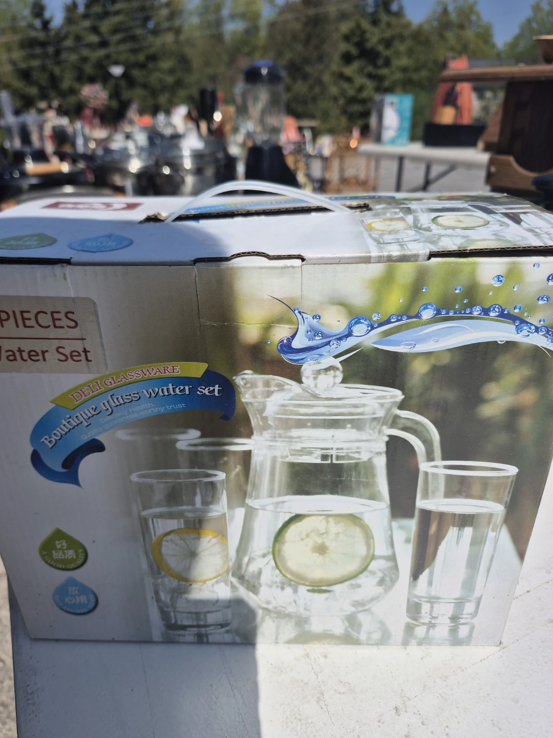 5 Piece Glass Water Set - photo 2