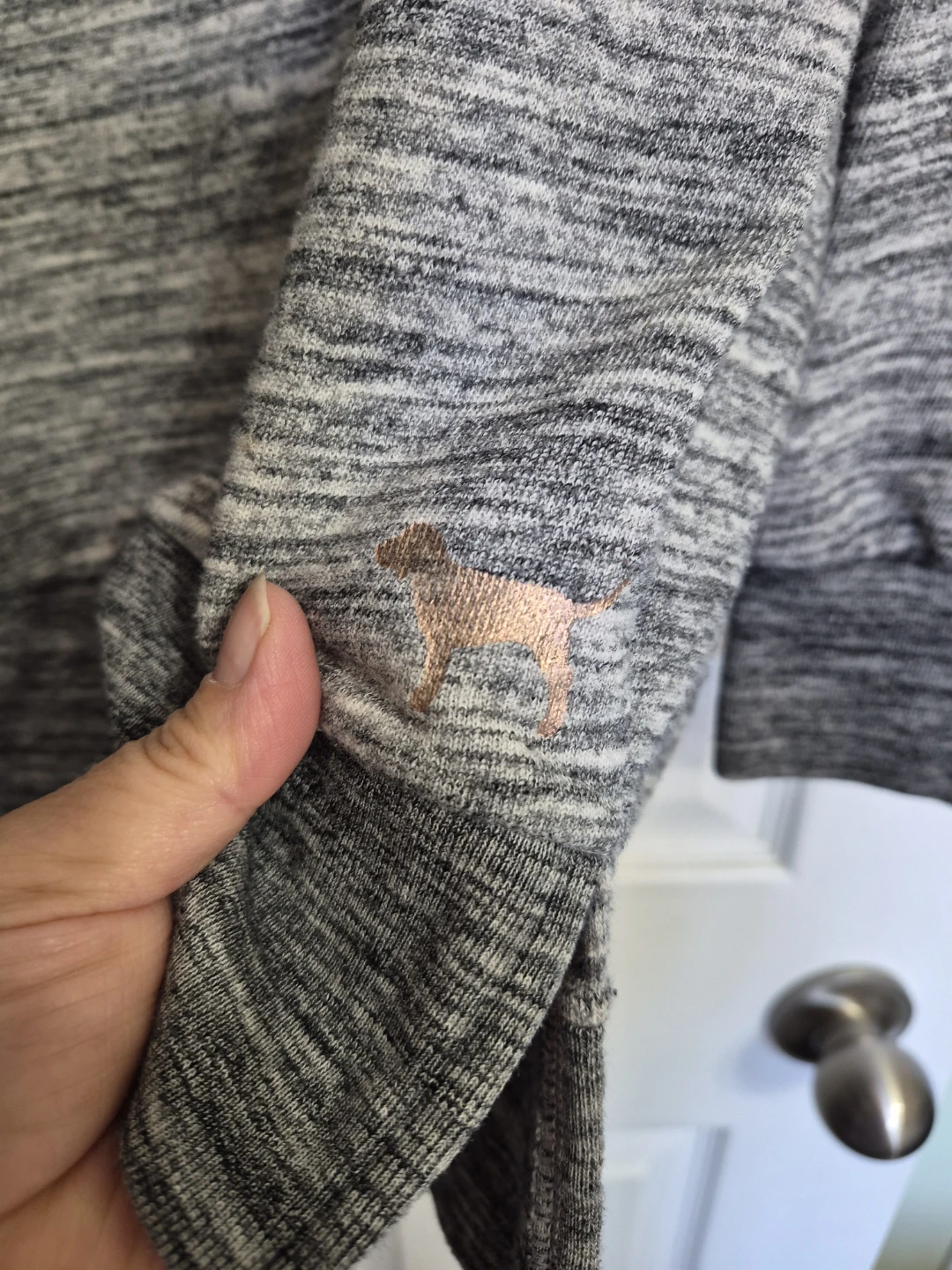 Ladies Size Small Pink Victoria Secret Grey Light Sweater - photo 5